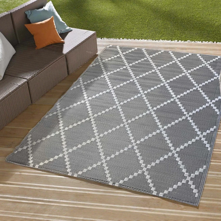Alfombra outdoor trenzado