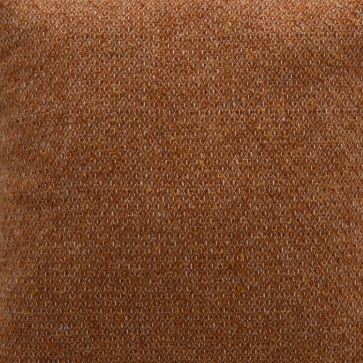 Housse de coussin en laine avec micro-motif losange 