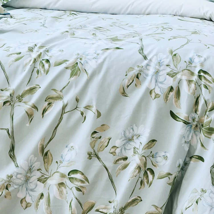 Housse de couette en percale de coton au style anglais