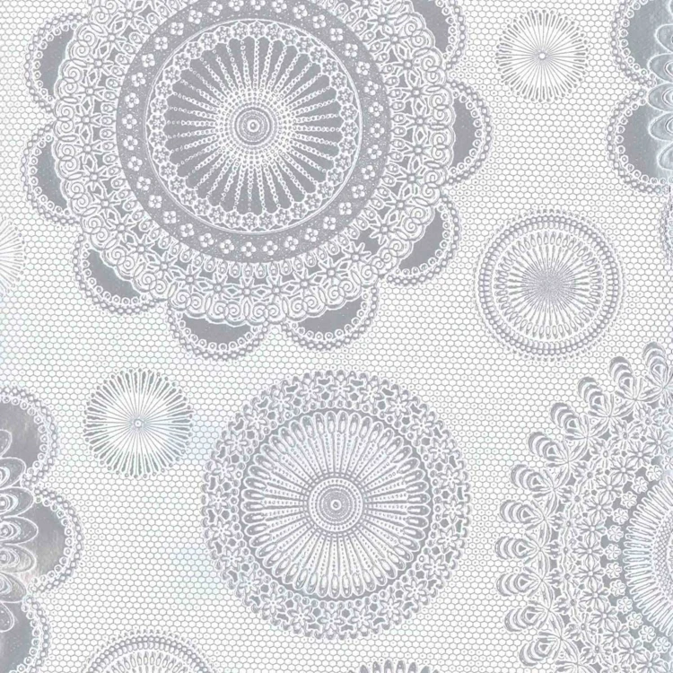 Toile Cirée Damassée "Mandala"