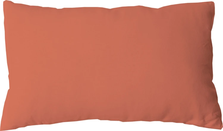 Coussin non déhoussable en coton uni