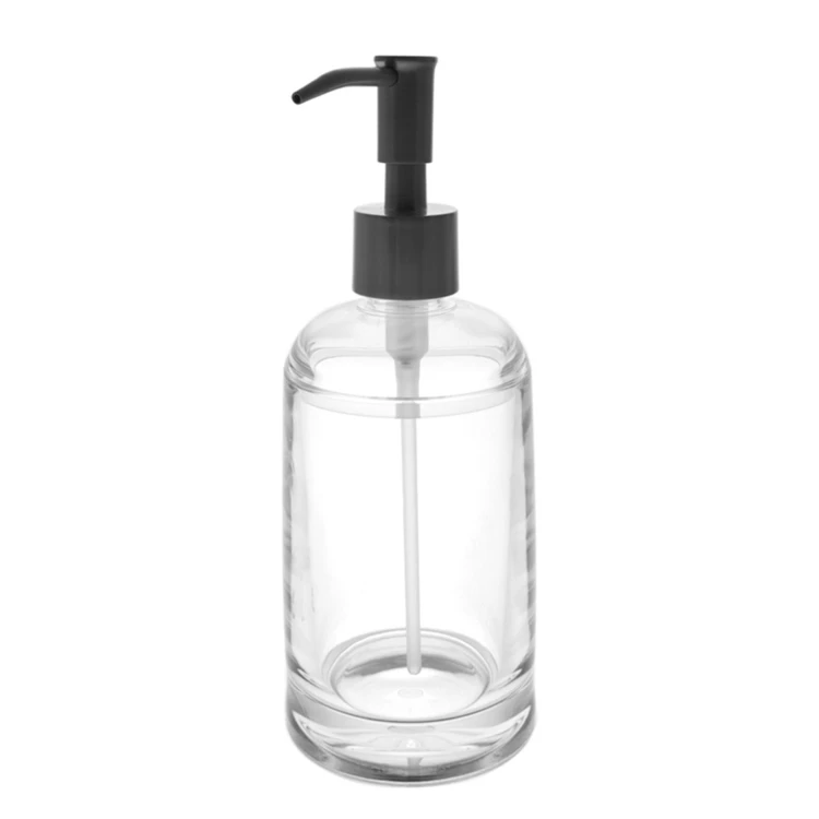 Dispensador de jabón transparente