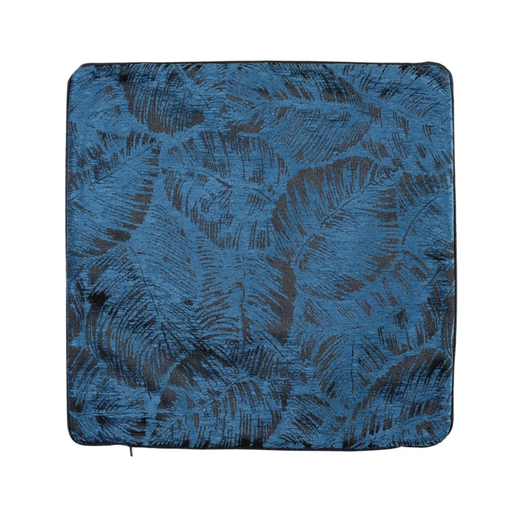 Housse de coussin esprit jungle tropicale