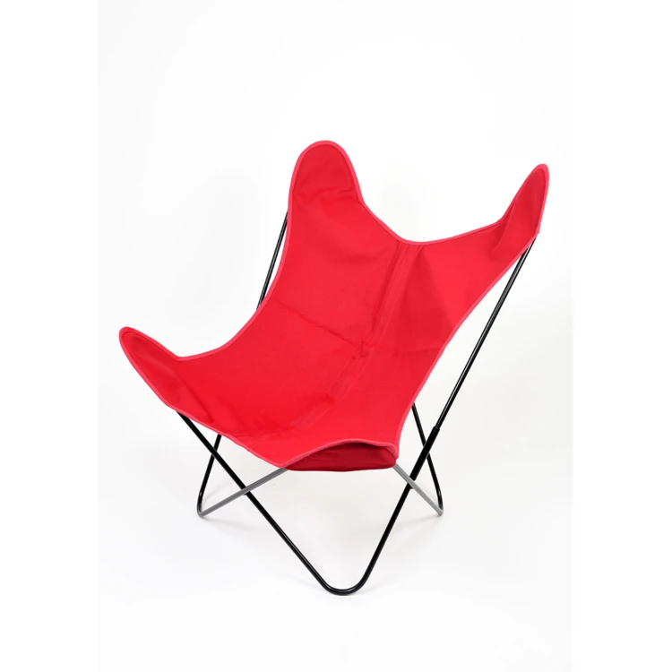 Fauteuil "Papillon" en coton coloré