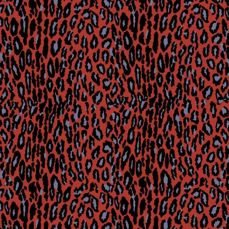 Tissu extérieur imprimé léopard coloré