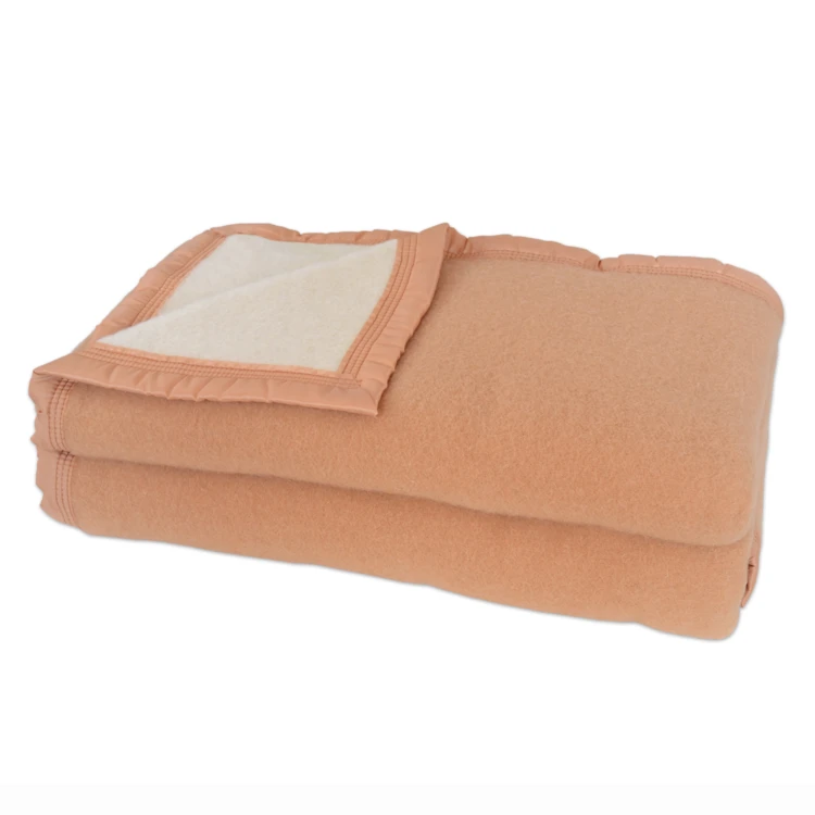 Couverture en 100% pure laine vierge 500g/m²