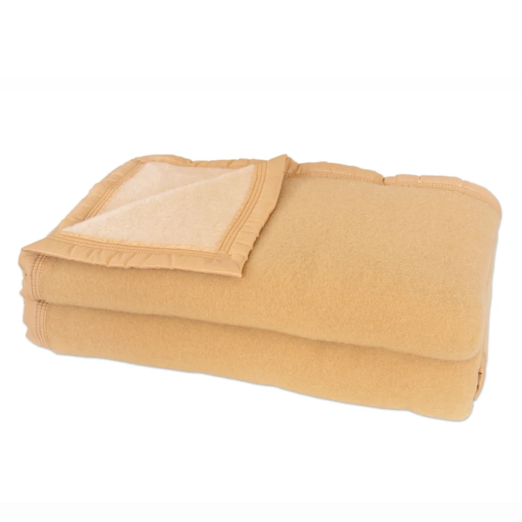 Couverture en 100% pure laine vierge 500g/m²