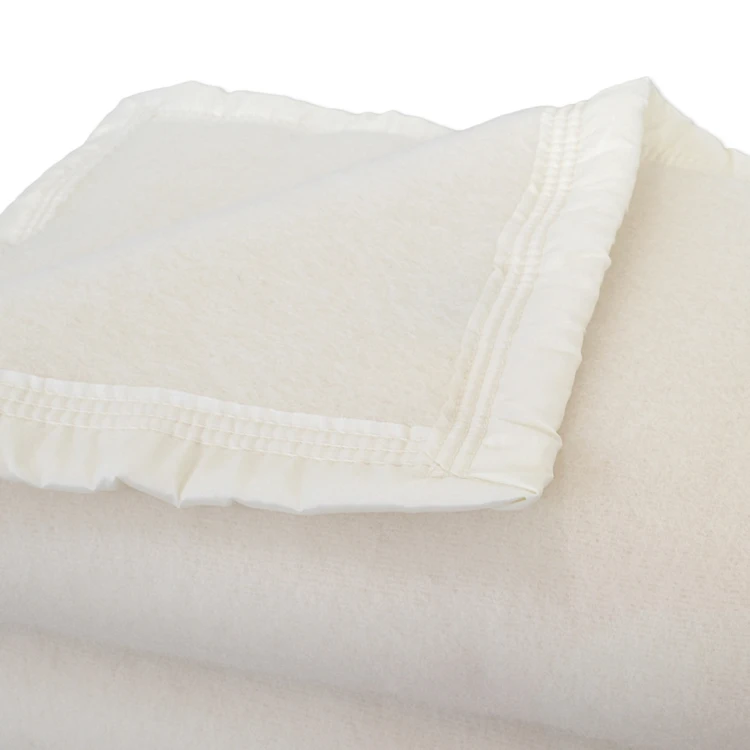 Couverture en 100% pure laine vierge 500g/m²