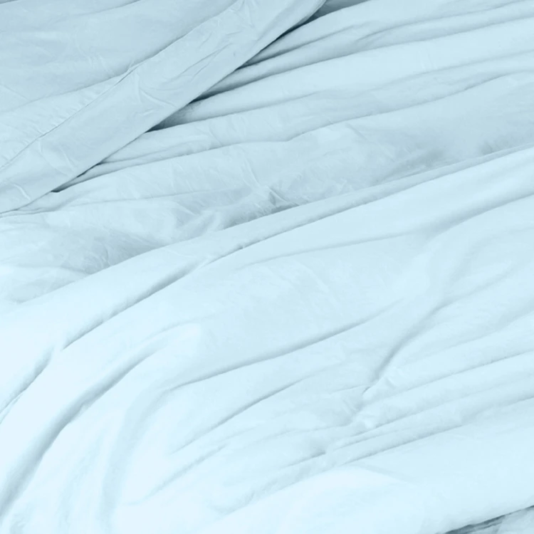 Housse de couette coton Lavé Oekotex