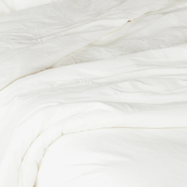 Housse de couette coton Lavé Oekotex