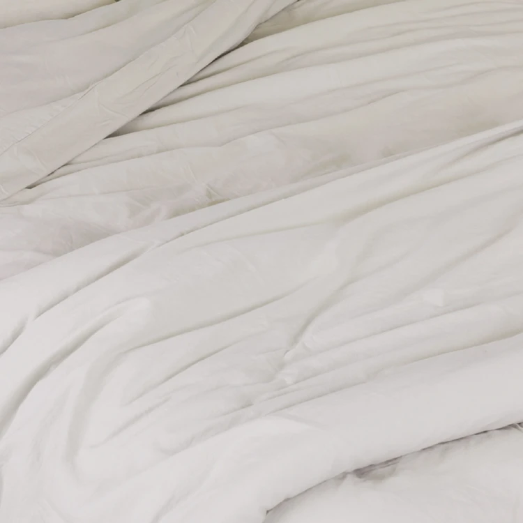 Housse de couette coton Lavé Oekotex