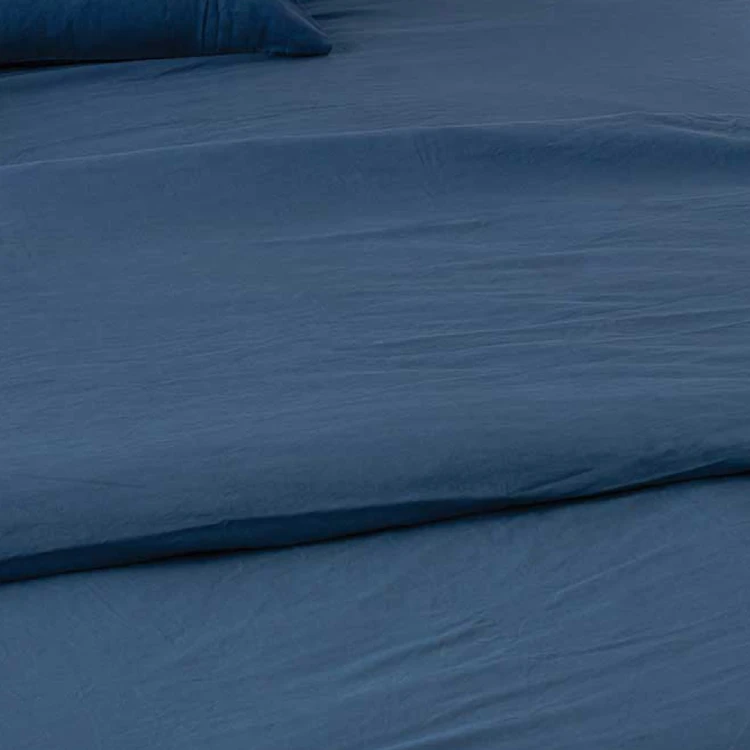 Housse de couette coton Lavé Oekotex