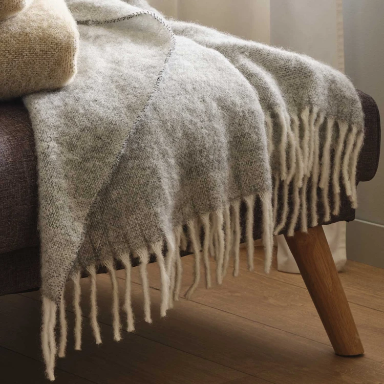 Plaid chic en alpage et mohair