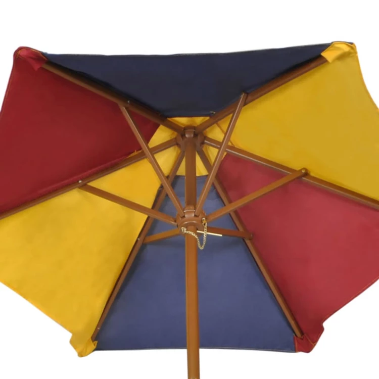 Table et bancs avec parasol pour enfants