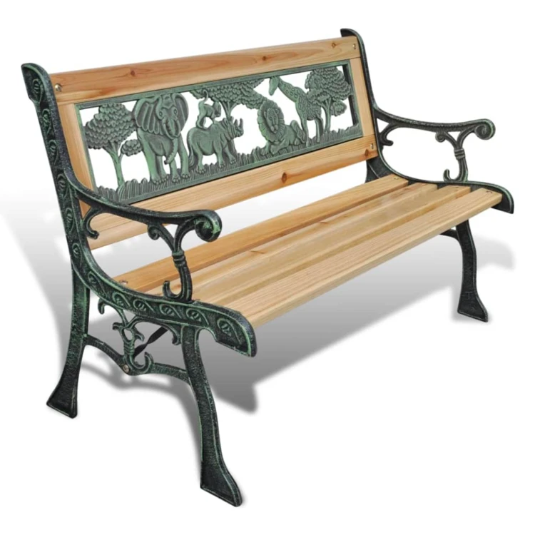 Banc de jardin pour enfants