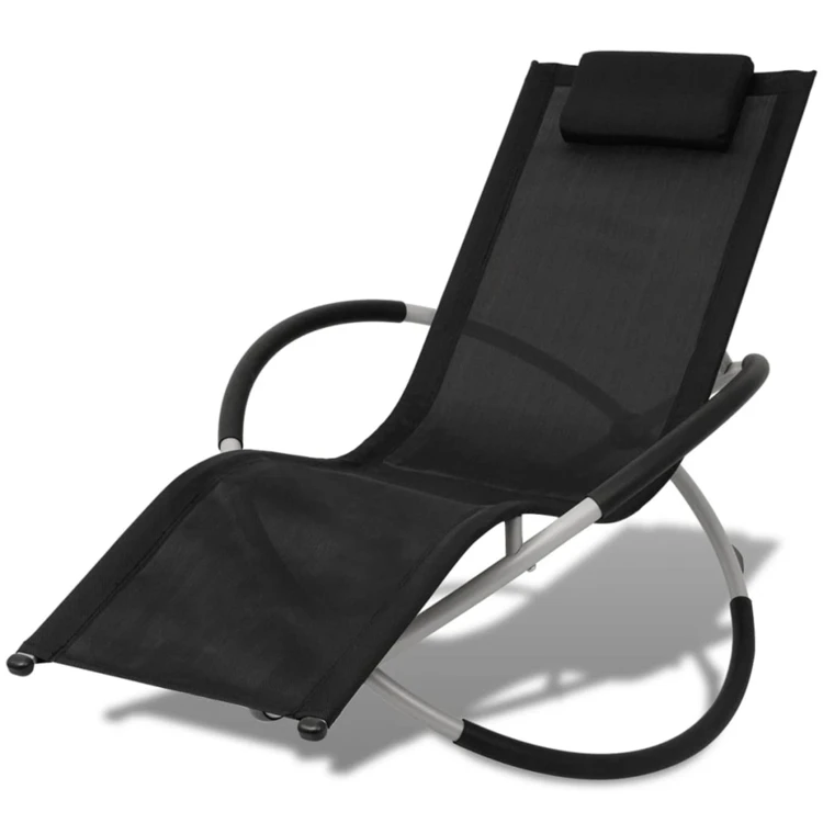 Chaise longue ergonomique et pliable