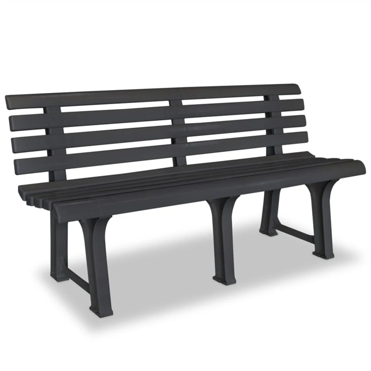 Banc de jardin en pvc