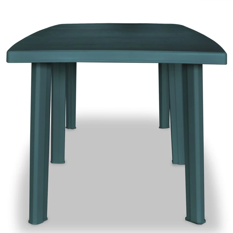 Table de jardin rectangulaire en pvc