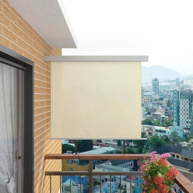 Auvent latéral de balcon multifonctionnel