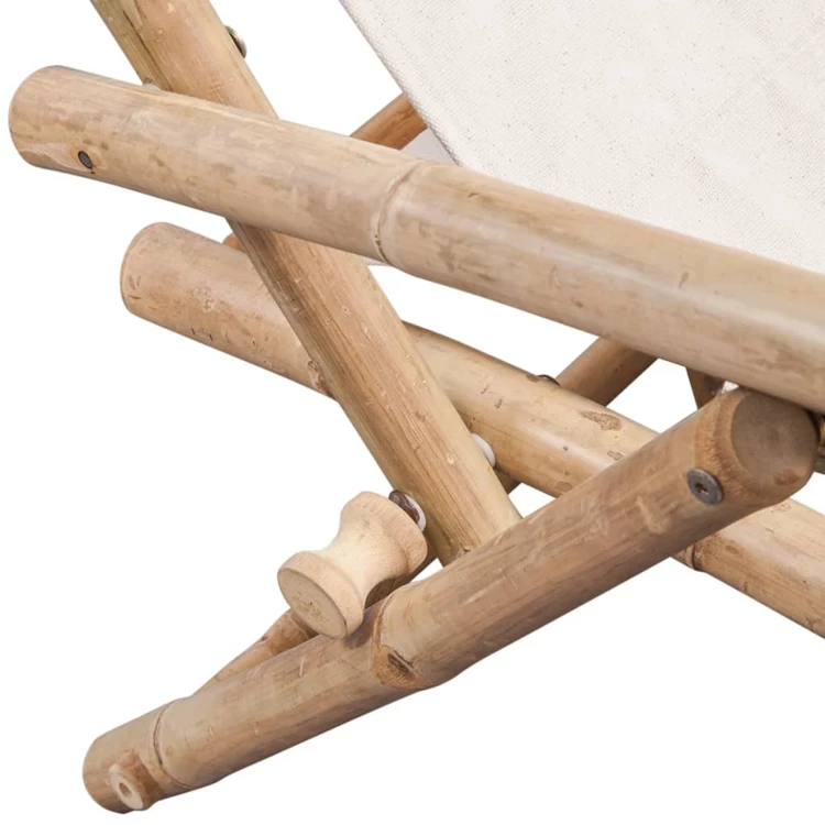 Chaise d'extérieur en bambou
