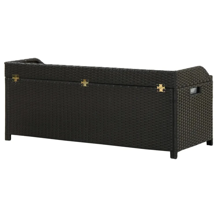 Banc de rangement de jardin