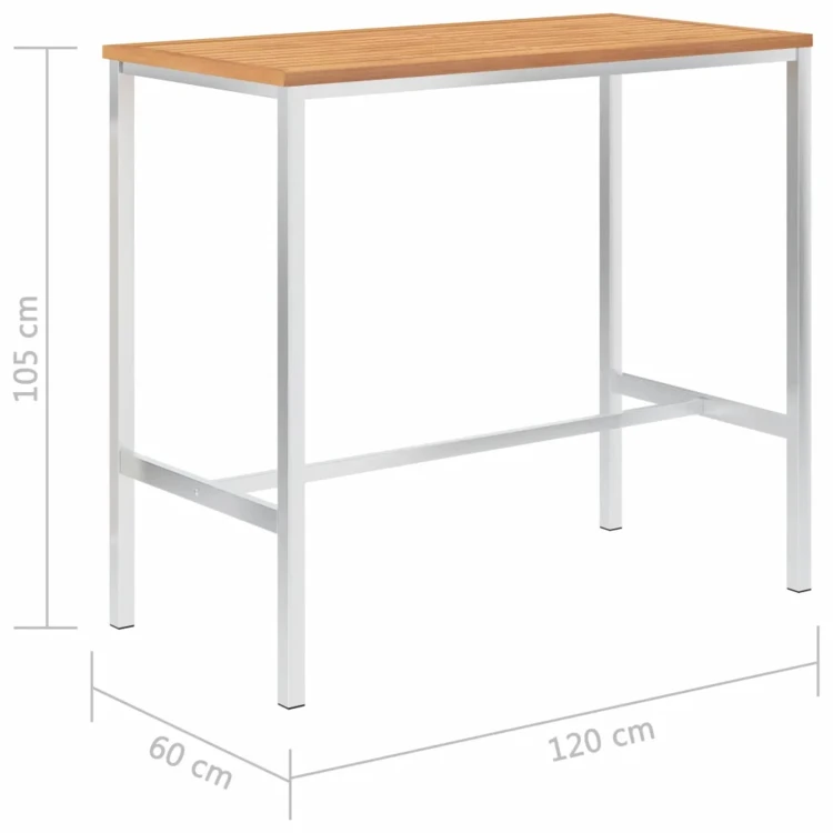 Table de bar d'extérieur