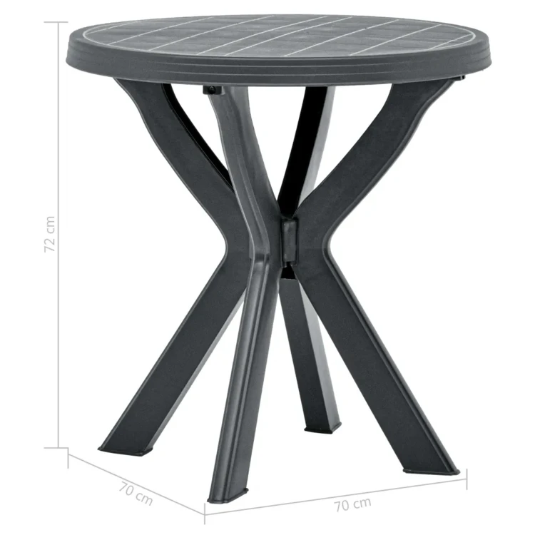 Table de bistro extérieure