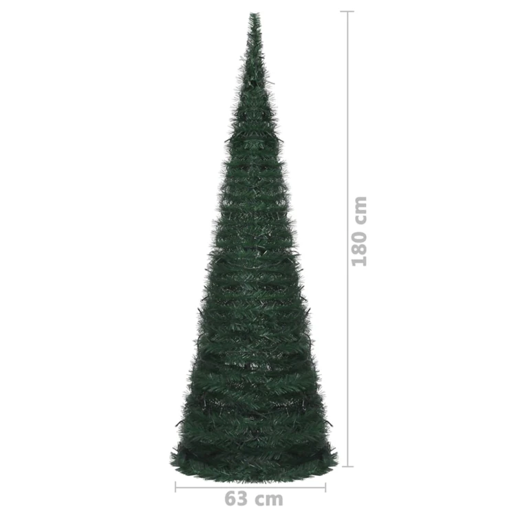 Sapin artificiel conique avec led