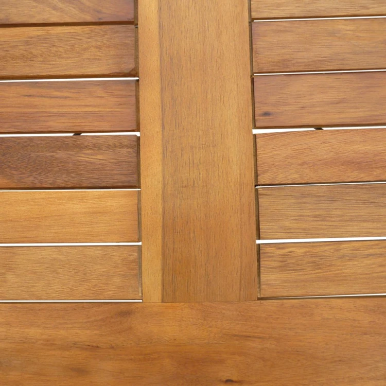 Table de jardin pliable en acacia