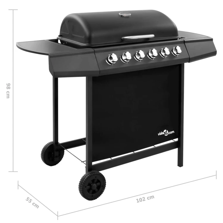 Barbecue à 6 brûleurs