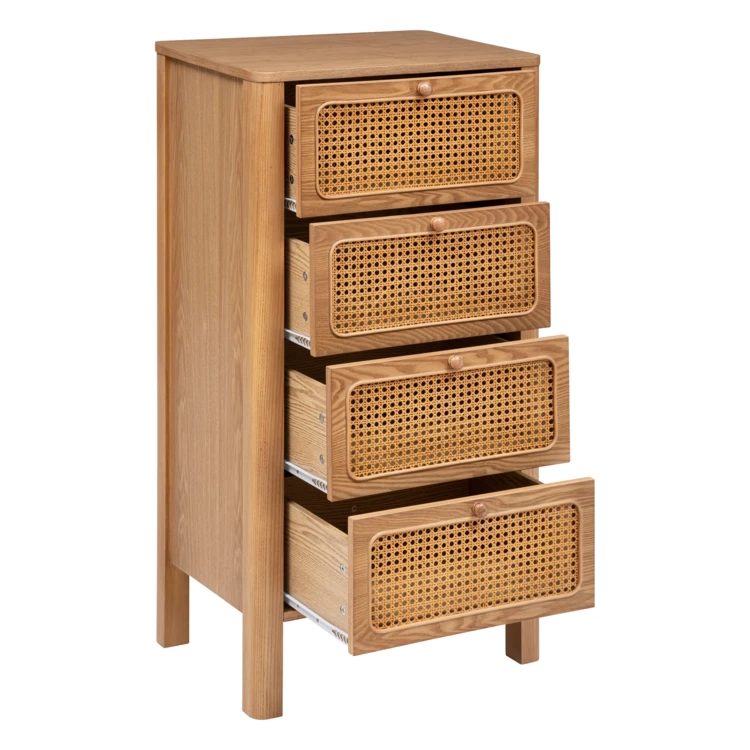 Holzkommode mit 4 Schubladen