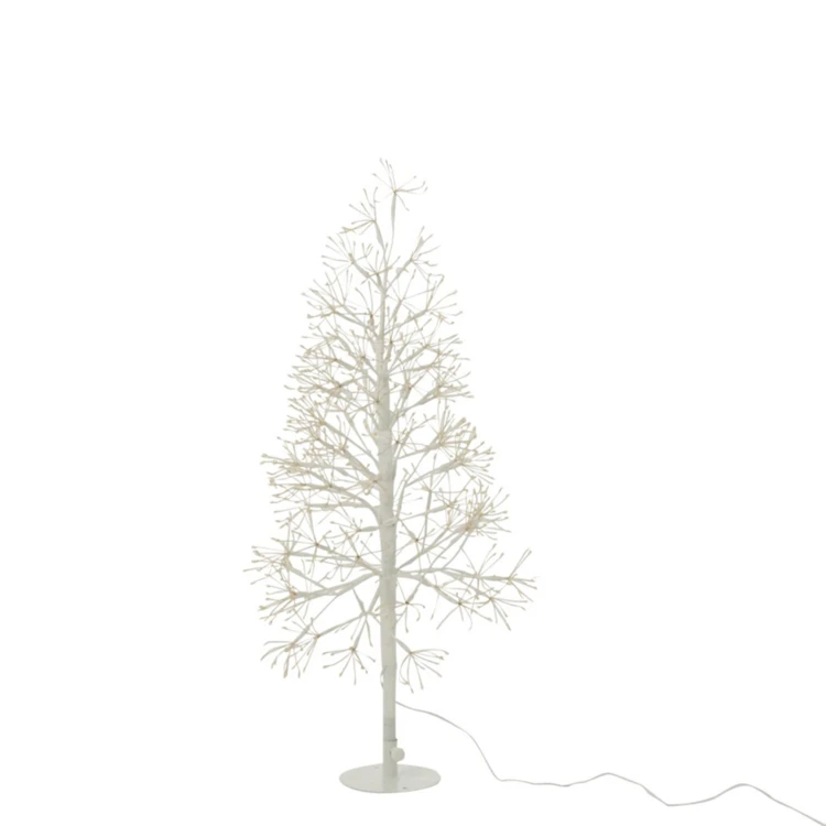 ARBRE LED LUMIÈRES BLANC CHAUD FER NOIR EXTRA LARGE