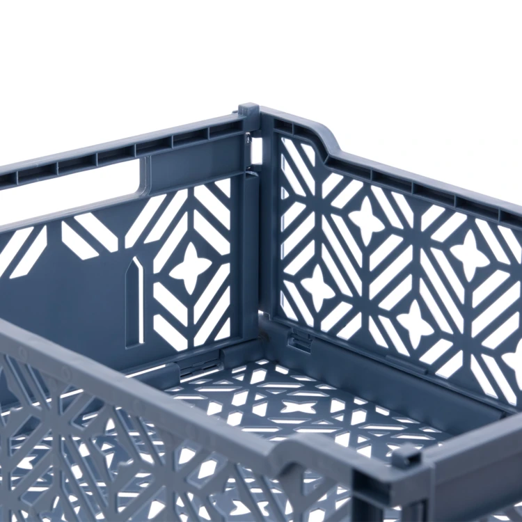 Cagette pliante de rangement ajourée