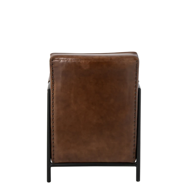 Fauteuil en cuir