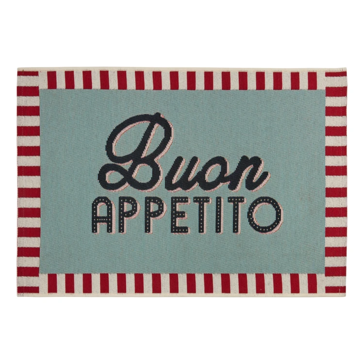 Tapis de cuisine antidérapant "Buon Appetito"