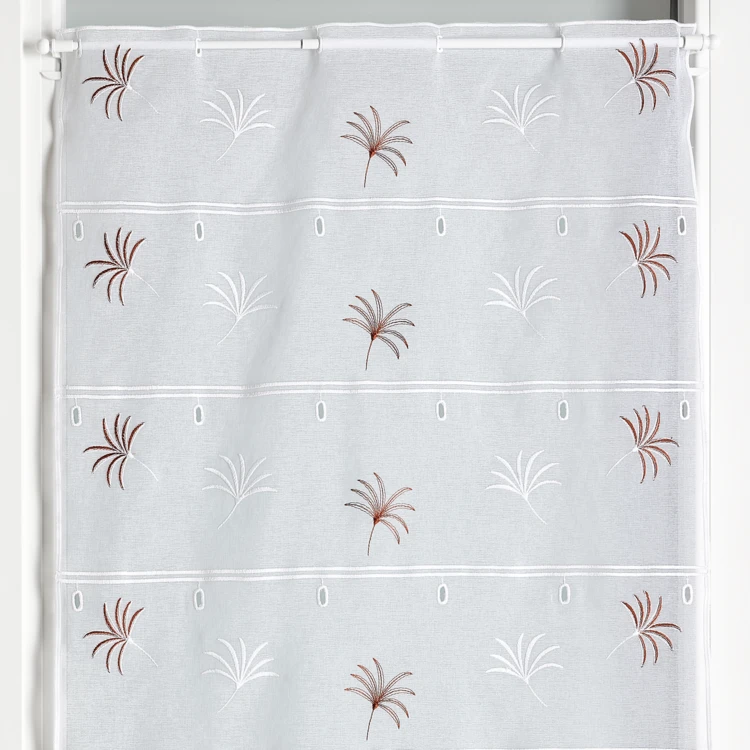 Modulable brodé avec motifs palmettes