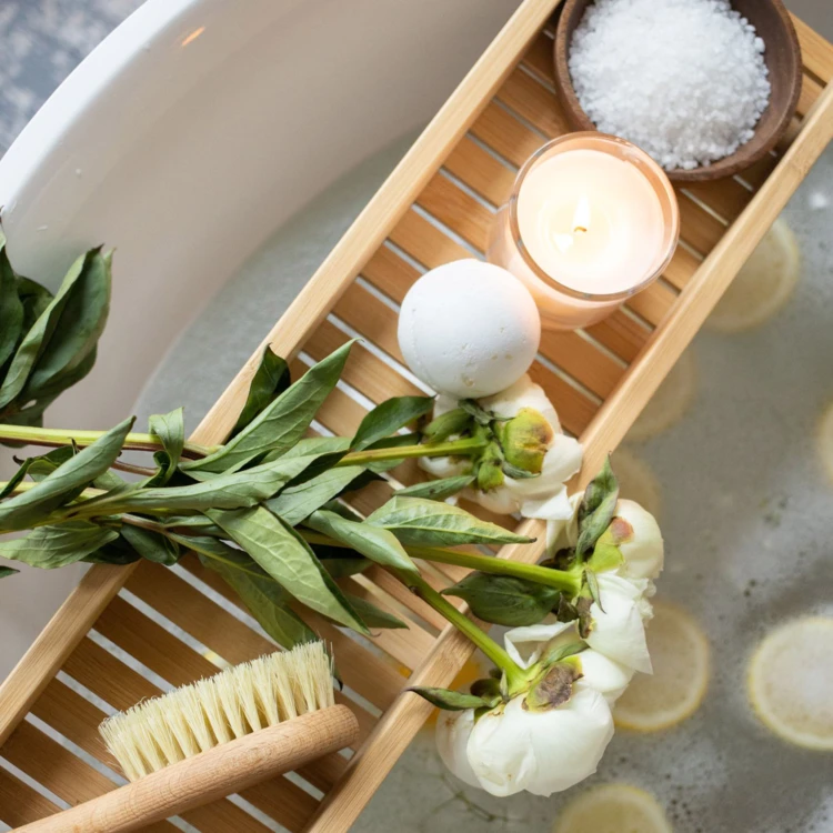 Plateau de bain pour baignoire