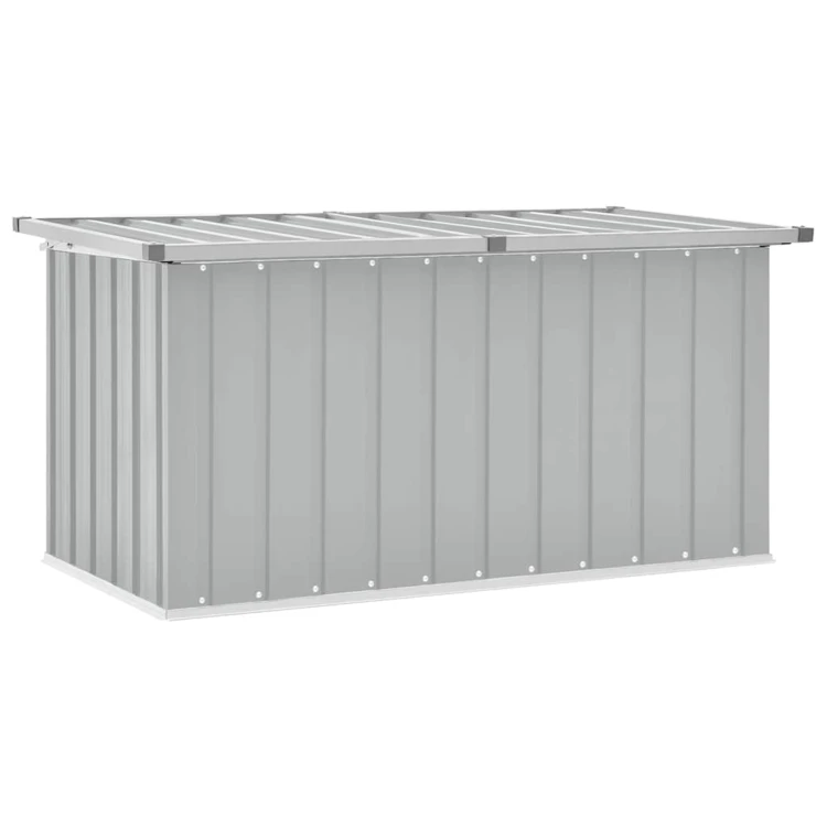 Coffre de rangement de jardin en acier galvanisé