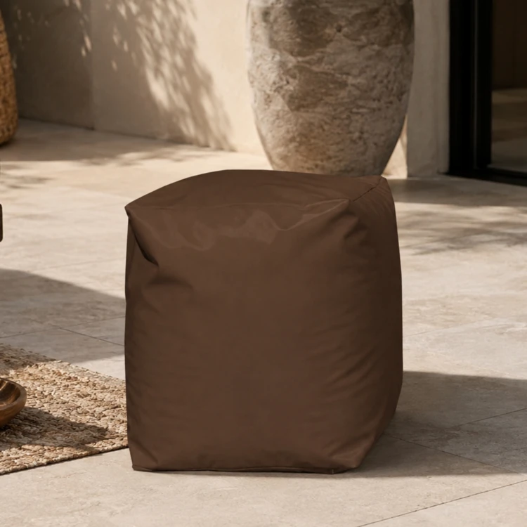 Pouf cubico da esterno