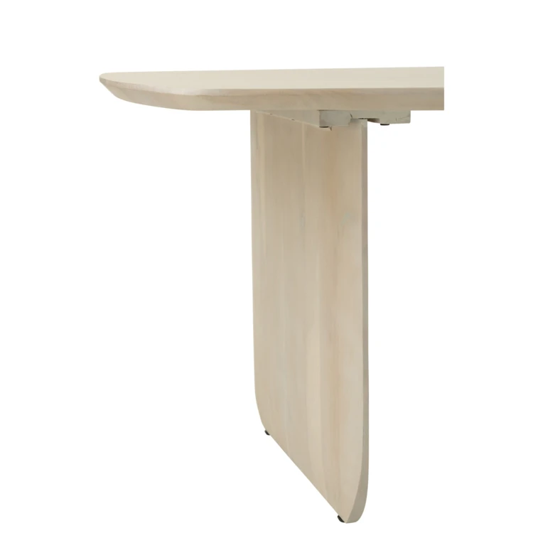 Table à manger en bois d'acacia