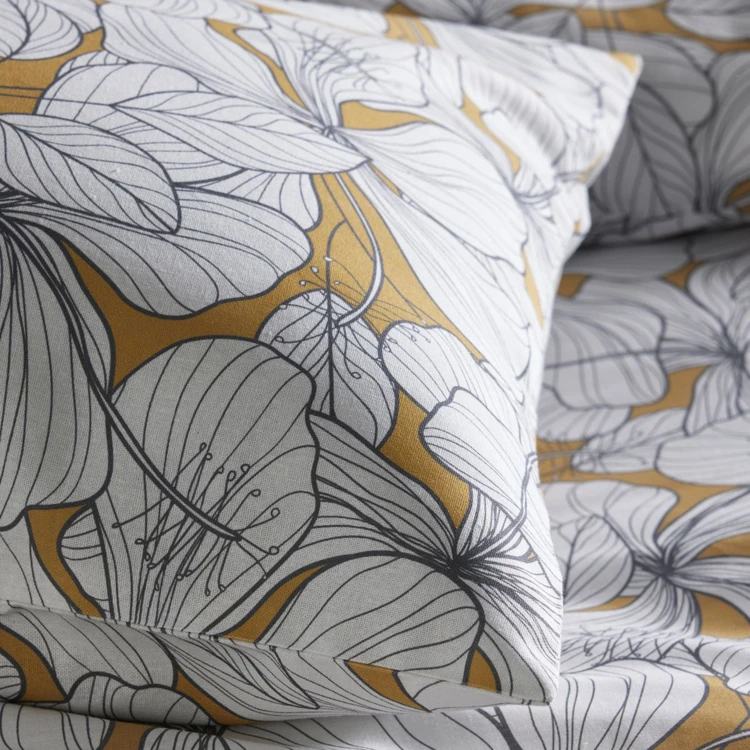 Juego de cama de 3 piezas flores