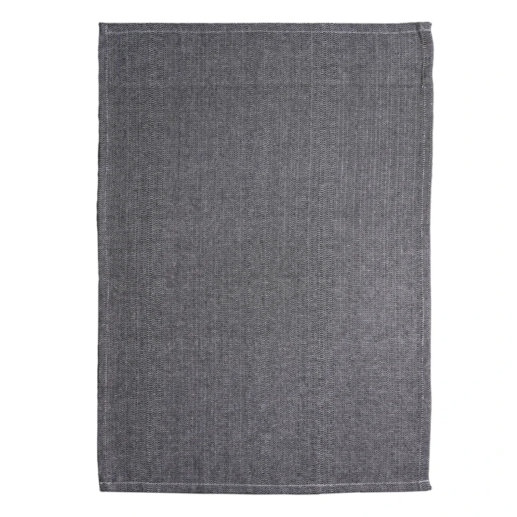 Torchon de cuisine en coton motif chevrons tissés