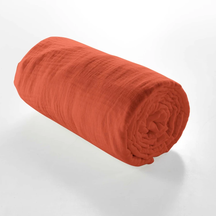 Drap Housse en gaze de coton