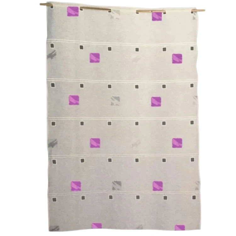 Modulable brodé de carrés colorés