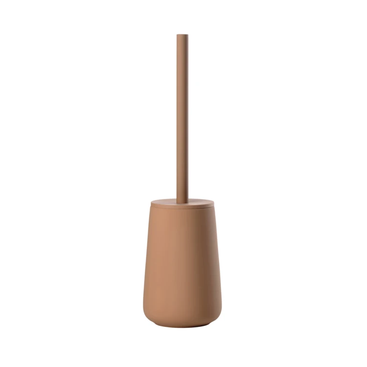 Brosse pour toilette en grès et acier