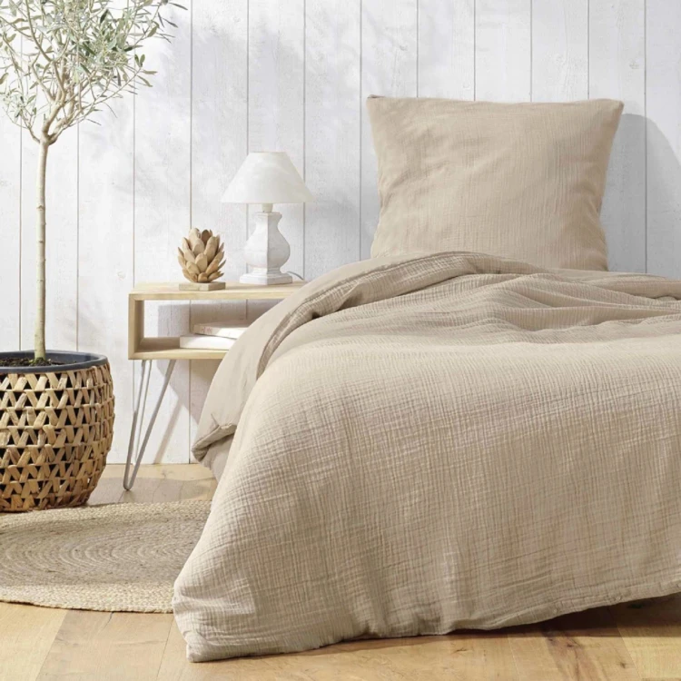 Set di biancheria da letto in garza di cotone