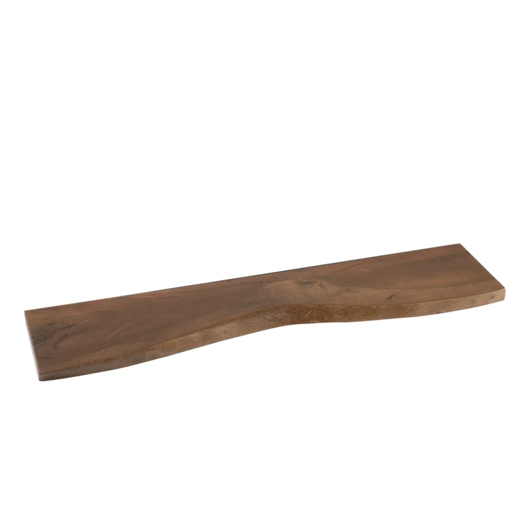 Etagère murale en acacia avec support fixation
