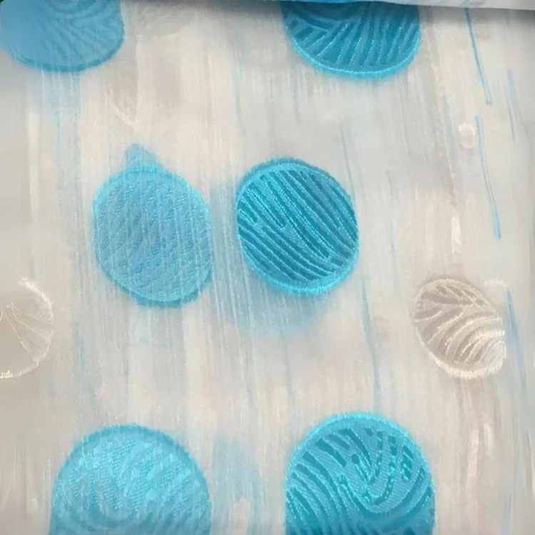 Voilage en Organza Fils Coupés