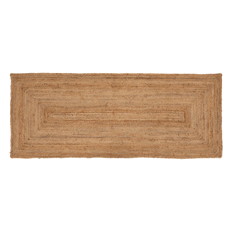 Tapis de couloir en jute