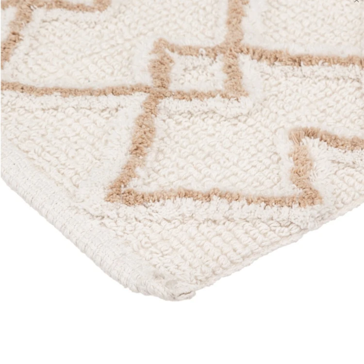 Tapis de bain à motif ethnique